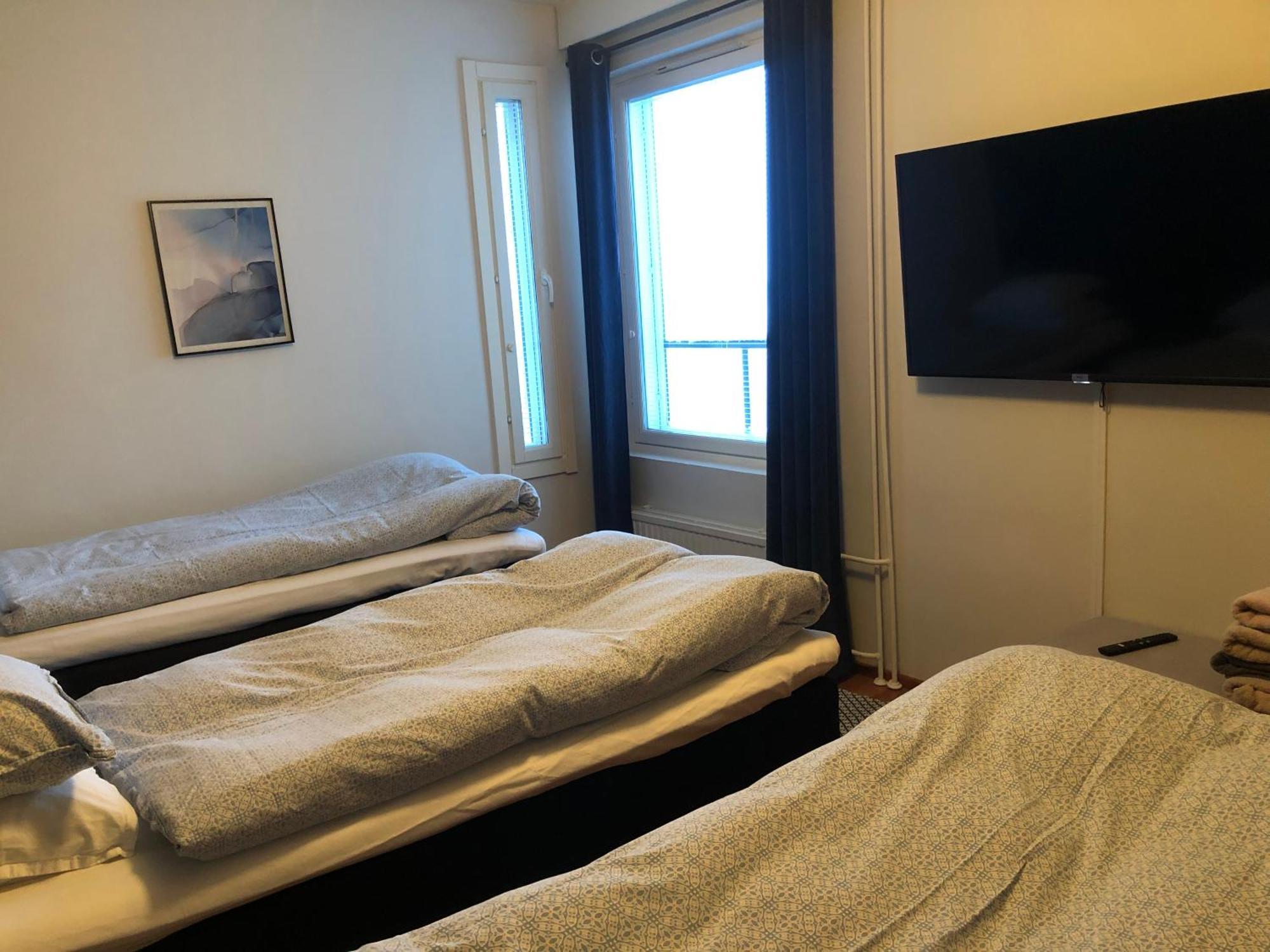 Two Bedroom Apartment Best View To The Sea Glassed Balcony Free Private Parking Kemi Bagian luar foto